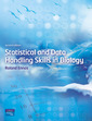 Couverture de l'ouvrage Statistical and data handling skills in biology
