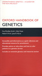 Couverture de l'ouvrage Oxford handbook of genetics