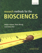 Couverture de l'ouvrage Research methods for the biosciences