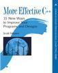 Couverture de l'ouvrage More Effective C++ 35 New Ways to Improve Your Programs and Design