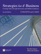 Couverture de l'ouvrage Strategies for E-business : concepts and cases,