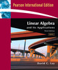 Couverture de l'ouvrage Linear algebra and its applications