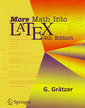 Couverture de l'ouvrage More math into LaTeX POD