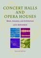 Couverture de l'ouvrage Concert Halls and Opera Houses