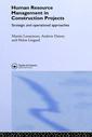 Couverture de l'ouvrage Human Resource Management in Construction Projects : Strategies and Operational Approaches