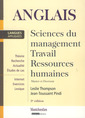 Couverture de l'ouvrage ANGLAIS : SCIENCES DU MANAGEMENT, TRAVAIL, RESSOURCES HUMAINES - 3ÈME ÉDITION