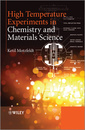 Couverture de l'ouvrage High Temperature Experiments in Chemistry and Materials Science