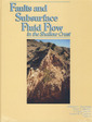 Couverture de l'ouvrage Faults and subsurface fluid flow in the shallow crust
