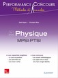 Couverture de l'ouvrage Physique 1re année MPSI-PTSI