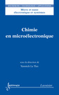 Couverture de l'ouvrage Chimie en microélectronique