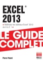 Couverture de l'ouvrage GUIDE COMPLET EXCEL 2013