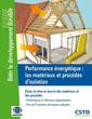 Couverture de l'ouvrage Performance énergétique : les matériaux et procédés d'isolation