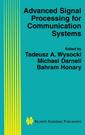Couverture de l'ouvrage Advanced Signal Processing for Communication Systems