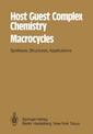 Couverture de l'ouvrage Host Guest Complex Chemistry Macrocycles