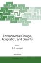 Couverture de l'ouvrage Environmental Change, Adaptation, and Security