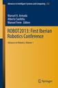 Couverture de l'ouvrage ROBOT2013: First Iberian Robotics Conference