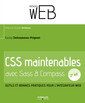 Couverture de l'ouvrage CSS maintenables avec Sass et Compass