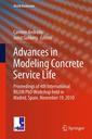 Couverture de l'ouvrage Advances in Modeling Concrete Service Life