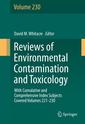 Couverture de l'ouvrage Reviews of Environmental Contamination and Toxicology volume