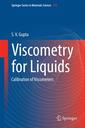Couverture de l'ouvrage Viscometry for Liquids
