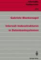 Couverture de l'ouvrage Intervall-Indexstrukturen in Datenbanksystemen