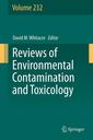 Couverture de l'ouvrage Reviews of Environmental Contamination and Toxicology Volume 232