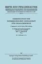 Couverture de l'ouvrage Verhandlungen der Österreichischen Gesellschaft für Unfallchirurgie