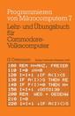 Couverture de l'ouvrage Lehr- und Übungsbuch für Commodore-Volkscomputer