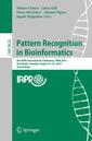 Couverture de l'ouvrage Pattern Recognition in Bioinformatics