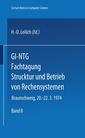 Couverture de l'ouvrage GI-NTG Fachtagung Struktur und Betrieb von Rechensystemen