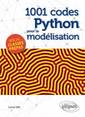 Couverture de l'ouvrage 1001 codes Python pour la modélisation - spécial Prépas