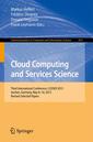 Couverture de l'ouvrage Cloud Computing and Services Science