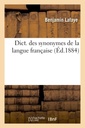 Couverture de l'ouvrage Dict. des synonymes de la langue française (Éd.1884)