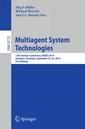 Couverture de l'ouvrage Multiagent System Technologies