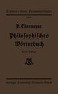 Couverture de l'ouvrage Philosophisches Wörterbuch