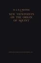 Couverture de l'ouvrage New Viewpoints on the Origin of Squint