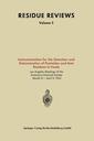Couverture de l'ouvrage Instrumentation for the Detection and Determination of Pesticides and their Residues in Foods