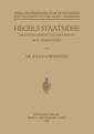Couverture de l'ouvrage Hegels Staatsidee