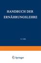 Couverture de l'ouvrage Handbuch der Ernährungslehre