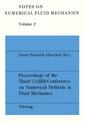 Couverture de l'ouvrage Proceedings of the Third GAMM — Conference on Numerical Methods in Fluid Mechanics
