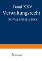 Couverture de l'ouvrage Verwaltungsrecht