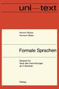 Couverture de l'ouvrage Formale Sprachen