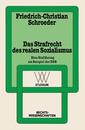 Couverture de l'ouvrage Das Strafrecht des realen Sozialismus