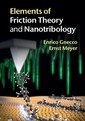 Couverture de l'ouvrage Elements of Friction Theory and Nanotribology