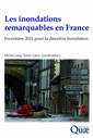 Couverture de l'ouvrage Les inondations remarquables en France