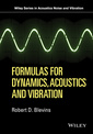 Couverture de l'ouvrage Formulas for Dynamics, Acoustics and Vibration