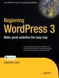 Couverture de l'ouvrage Beginning WordPress 3