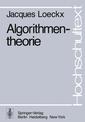 Couverture de l'ouvrage Algorithmentheorie