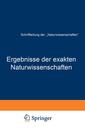 Couverture de l'ouvrage Ergebnisse der exakten Naturwissenschaften