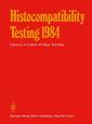 Couverture de l'ouvrage Histocompatibility Testing 1984